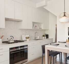 Stil scandinav în interiorul bucătăriei Stil scandinav în interiorul bucătăriei