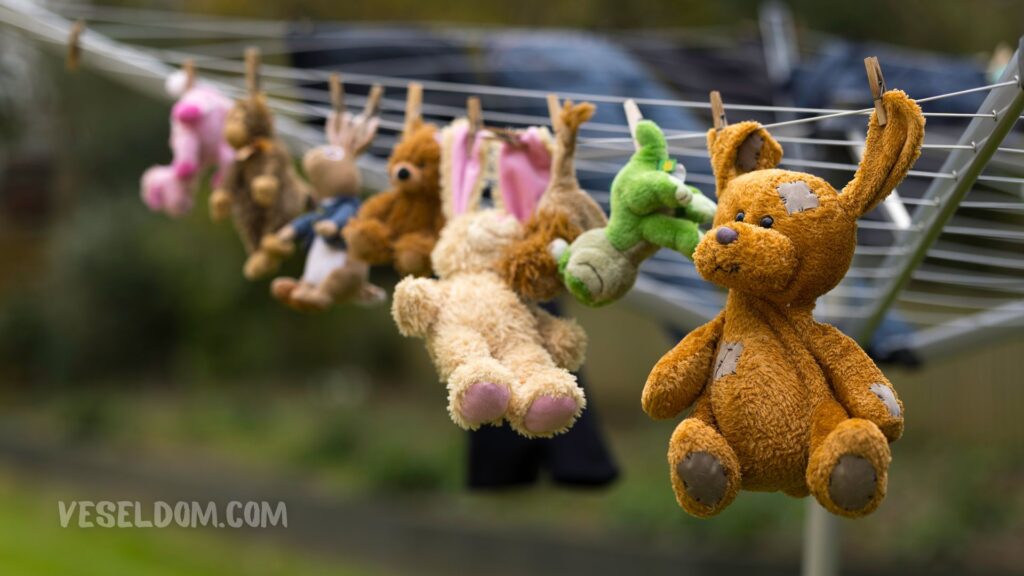 How to wash soft toys