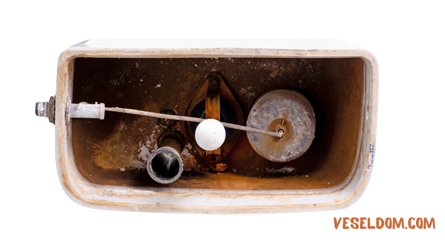 How to clean the toilet tank inside