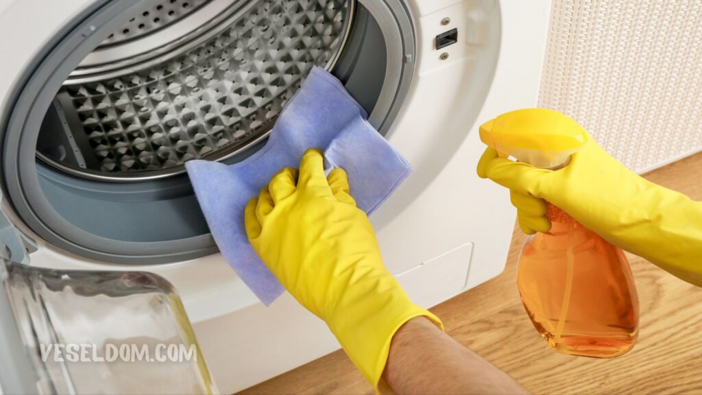 Кір жуғыш машинада резеңке манжетті қалай тазалау керек