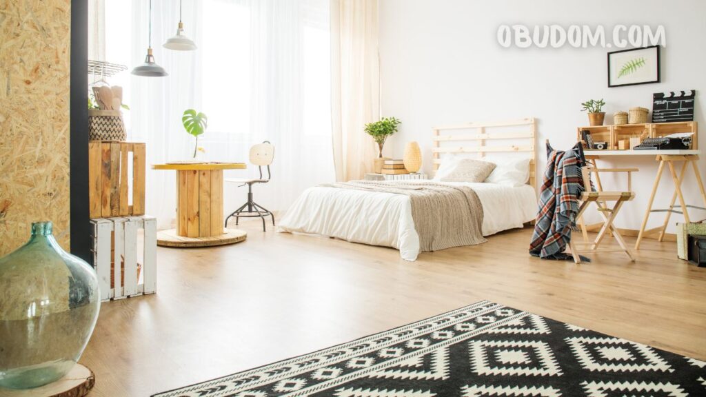 Interiorul unui living dormitor compatibil
