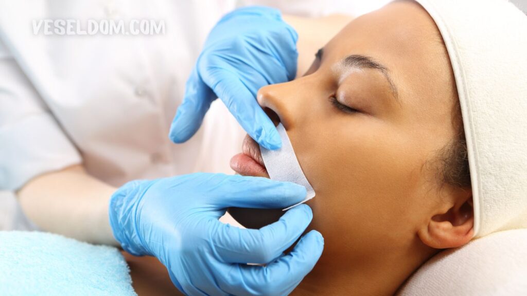 Эпиляция усиков воском у женщин